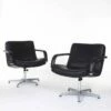Black Leather Artifort Lounge Chair By Geoffrey Harcourt 2 Black Leather Artifort Lounge Chair By Geoffrey Harcourt -PAMONO Sales black leather artifort lounge chair by geoffrey harcourt 1