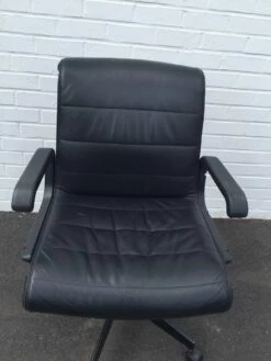 Black Leather Chair By Richard Sapper For Knoll, 1980s 16 Black Leather Chair By Richard Sapper For Knoll, 1980s -PAMONO Sales black leather chair by richard sapper for knoll 1980s 5