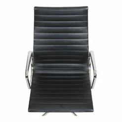 Black Leather EA-109 Chair By Charles Eames For Vitra, 2000s 13 Black Leather EA-109 Chair By Charles Eames For Vitra, 2000s -PAMONO Sales black leather ea 109 chair by charles eames for vitra 2000s 5