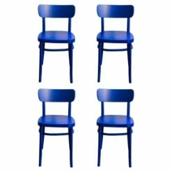 Blue Mzo Dining Chairs By Mazo Design, Set Of 4