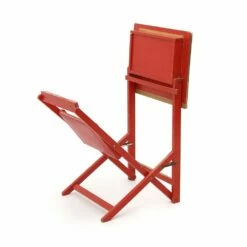 Childrens Desk With Folding Chair, 1950s -PAMONO Sales childrens desk with folding chair 1950s 7