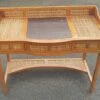 Colonial Style Desk With Bamboo Wood 1 Colonial Style Desk With Bamboo Wood -PAMONO Sales colonial style desk with bamboo wood 1