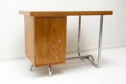 Czechoslovakian Bauhaus Tubular Ladies Desk, 1930s -PAMONO Sales czechoslovakian bauhaus tubular ladies desk 1930s 2