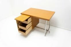 Czechoslovakian Bauhaus Tubular Ladies Desk, 1930s -PAMONO Sales czechoslovakian bauhaus tubular ladies desk 1930s 6