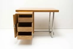 Czechoslovakian Bauhaus Tubular Ladies Desk, 1930s -PAMONO Sales czechoslovakian bauhaus tubular ladies desk 1930s 7