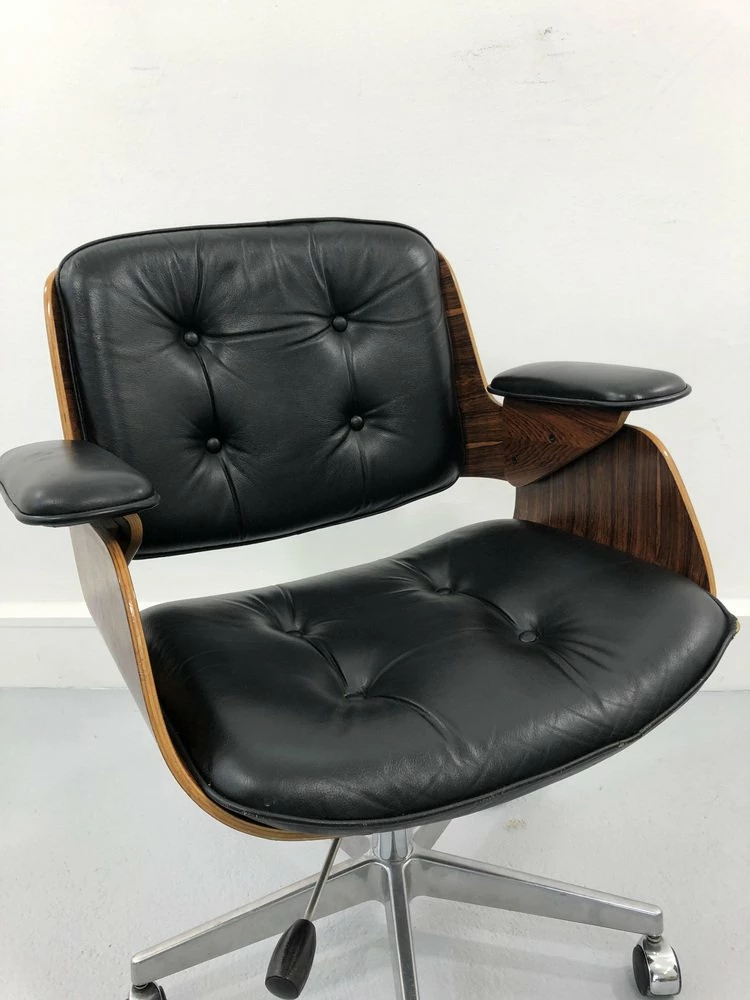 D49 Swivel Chair By H. Könecke For Tecta, Germany, 1980s 4 D49 Swivel Chair By H. Könecke For Tecta, Germany, 1980s - Image 2