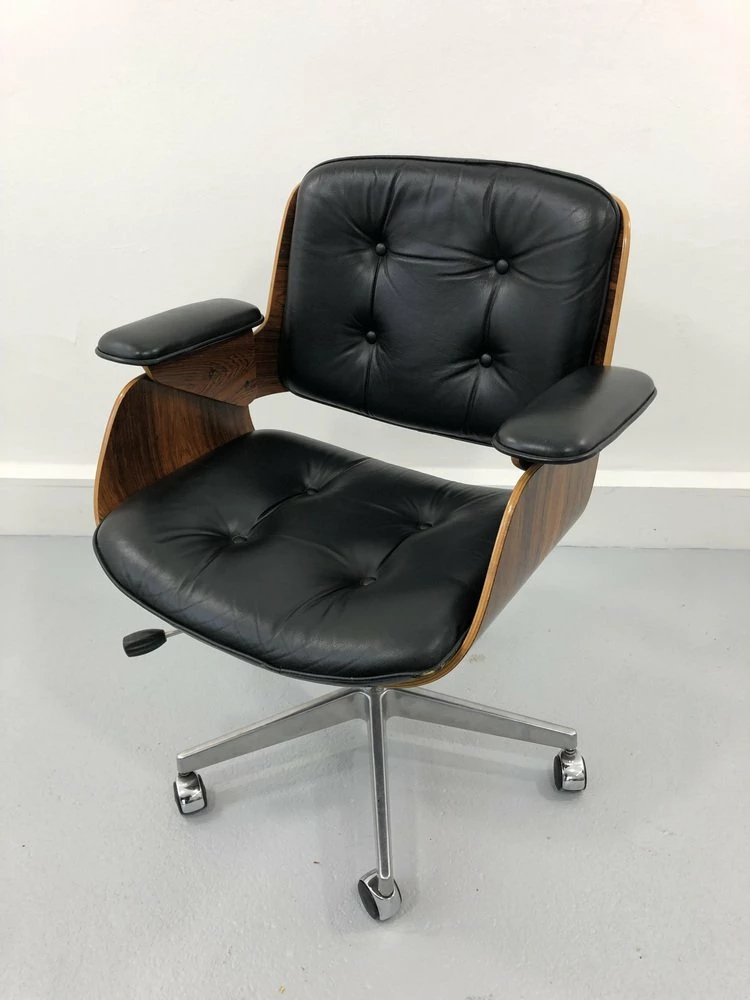 D49 Swivel Chair By H. Könecke For Tecta, Germany, 1980s 9 D49 Swivel Chair By H. Könecke For Tecta, Germany, 1980s - Image 7