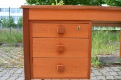 Danish Modern Teak Desk From Domino Mobler Denmark, 1960 -PAMONO Sales danish modern teak desk from domino mobler denmark 1960 10
