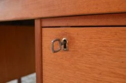 Danish Modern Teak Desk From Domino Mobler Denmark, 1960 -PAMONO Sales danish modern teak desk from domino mobler denmark 1960 15