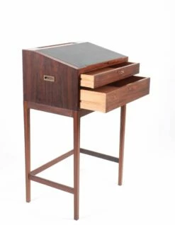 Danish Rosewood Desk By Langkilde, 1950s -PAMONO Sales danish rosewood desk by langkilde 1950s 13