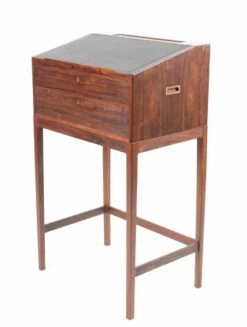 Danish Rosewood Desk By Langkilde, 1950s -PAMONO Sales danish rosewood desk by langkilde 1950s 4