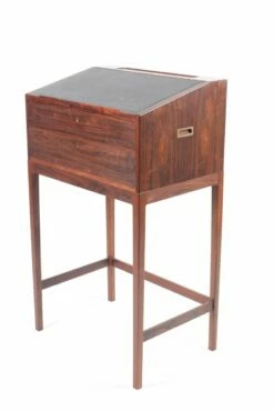 Danish Rosewood Desk By Langkilde, 1950s -PAMONO Sales danish rosewood desk by langkilde 1950s 7