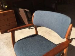 Danish Teak Captain's Chair By Erik Buch For O.D. Møbler, 1960s -PAMONO Sales danish teak captain s chair by erik buch for o d mobler 1960s 4