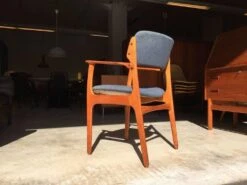 Danish Teak Captain's Chair By Erik Buch For O.D. Møbler, 1960s -PAMONO Sales danish teak captain s chair by erik buch for o d mobler 1960s 7