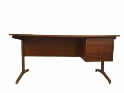 Danish Teak Desk, 1970s -PAMONO Sales danish teak desk 1970s 2