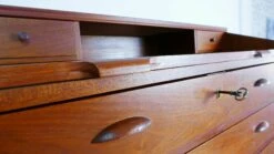 Danish Teak Desk By Riis Antonsen For Borge Hansen, 1960s -PAMONO Sales danish teak desk by riis antonsen for borge hansen 1960s 13