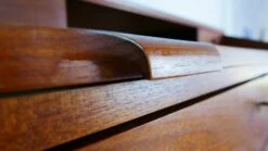 Danish Teak Desk By Riis Antonsen For Borge Hansen, 1960s -PAMONO Sales danish teak desk by riis antonsen for borge hansen 1960s 3