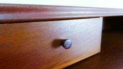 Danish Teak Desk By Riis Antonsen For Borge Hansen, 1960s -PAMONO Sales danish teak desk by riis antonsen for borge hansen 1960s 9