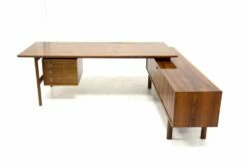 Desk Attributed To Arne Vodder For Sibast, Denmark, 1960s 29 Desk Attributed To Arne Vodder For Sibast, Denmark, 1960s -PAMONO Sales desk attributed to arne vodder for sibast denmark 1960s 13