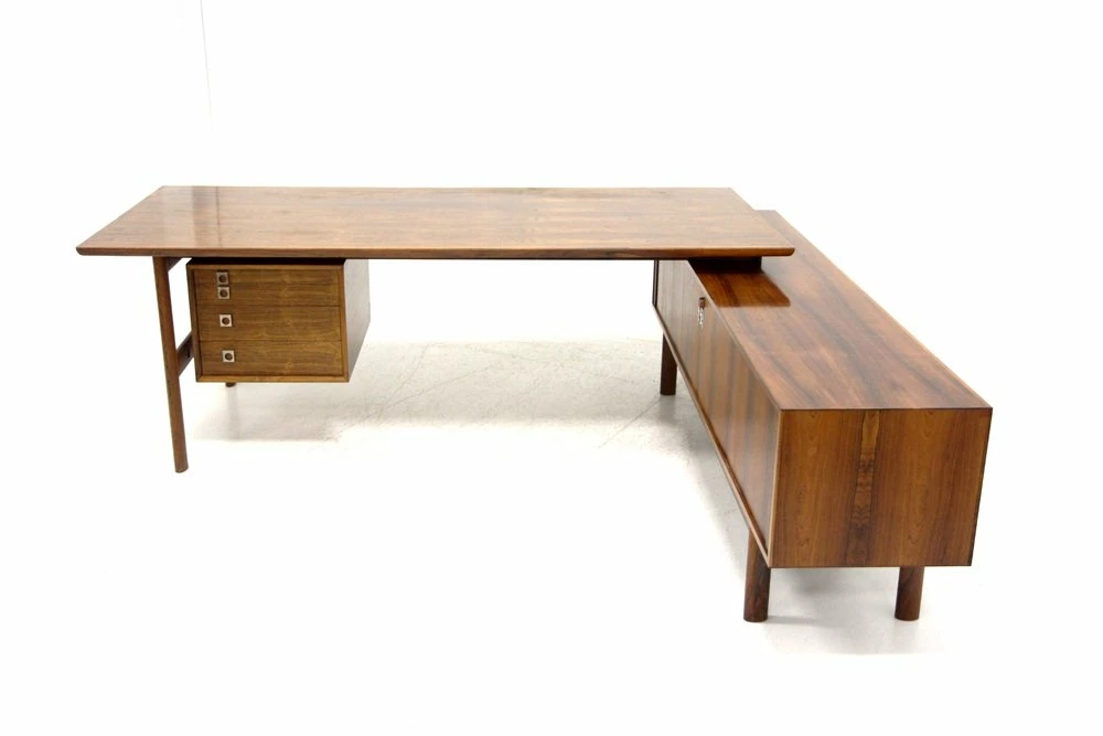 Desk Attributed To Arne Vodder For Sibast, Denmark, 1960s 15 Desk Attributed To Arne Vodder For Sibast, Denmark, 1960s - Image 13