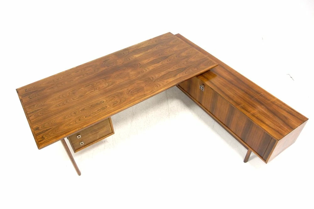 Desk Attributed To Arne Vodder For Sibast, Denmark, 1960s 6 Desk Attributed To Arne Vodder For Sibast, Denmark, 1960s - Image 4