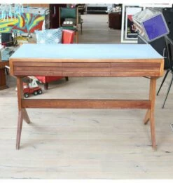 Desk Attributed To Gio Ponti, Milan, Italy, 1950s -PAMONO Sales desk attributed to gio ponti milan italy 1950s 3