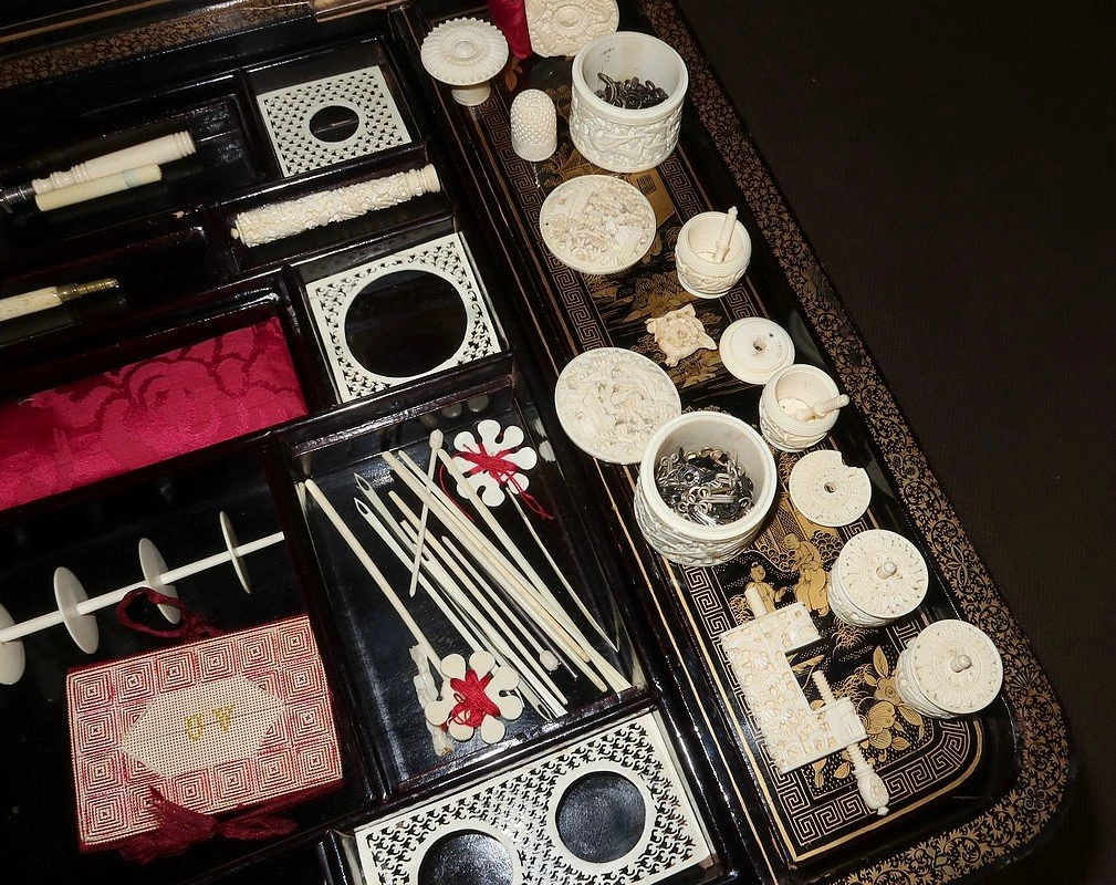 Desk In Blackened Wood, Napoleon III Period, Mid 19th Century 15 Desk In Blackened Wood, Napoleon III Period, Mid 19th Century - Image 13