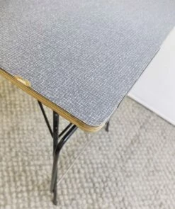 Desk In Formica, Metal And Wood By Willy Van Der Meeren For Tubax, 1950s 12 Desk In Formica, Metal And Wood By Willy Van Der Meeren For Tubax, 1950s -PAMONO Sales desk in formica metal and wood by willy van der meeren for tubax 1950s 5