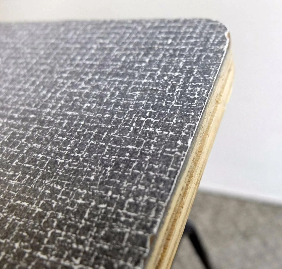 Desk In Formica, Metal And Wood By Willy Van Der Meeren For Tubax, 1950s 8 Desk In Formica, Metal And Wood By Willy Van Der Meeren For Tubax, 1950s - Image 6