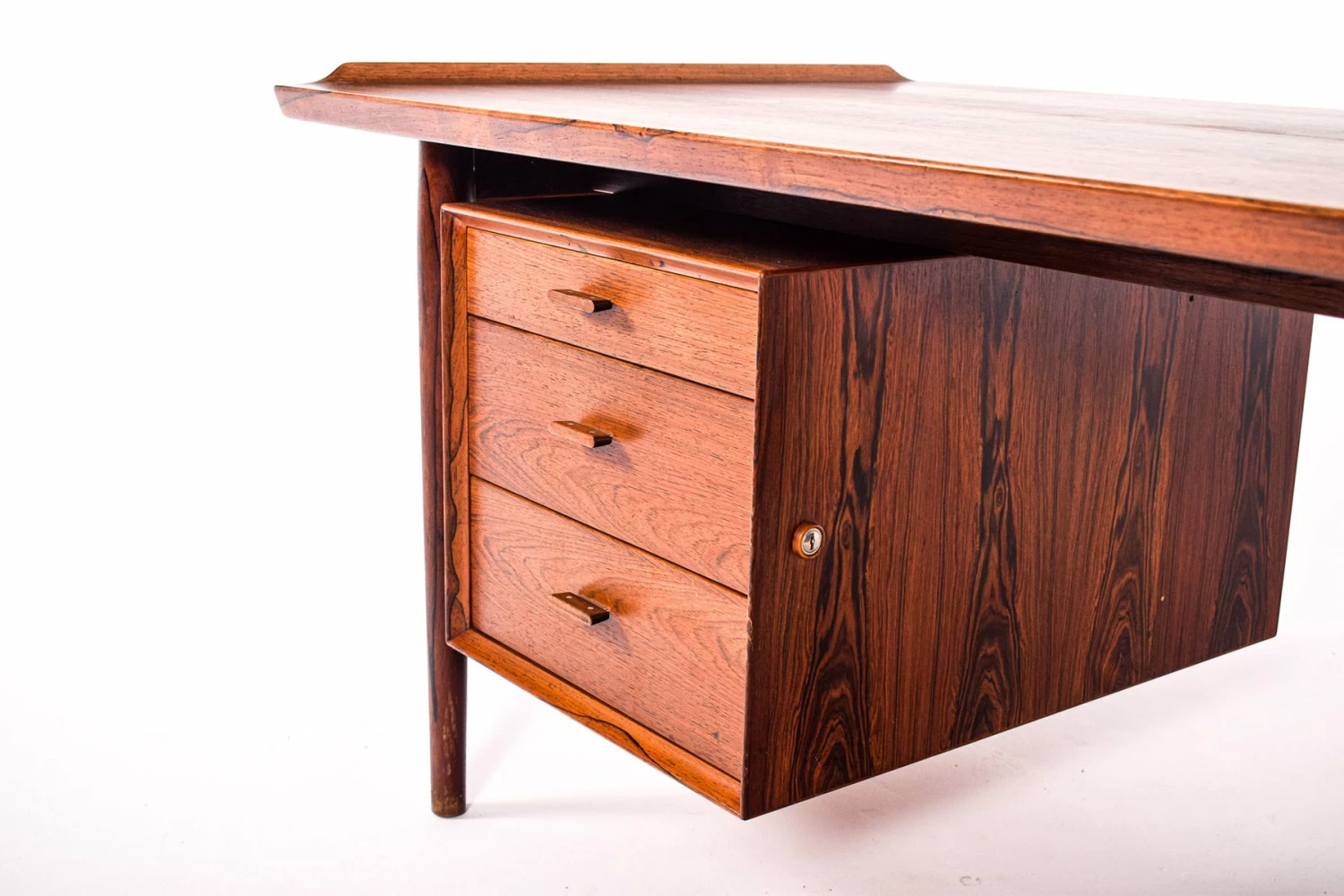 Desk In Rosewood By Arne Vodder For Sibast Mobler, Denmark, 1960s 10 Desk In Rosewood By Arne Vodder For Sibast Mobler, Denmark, 1960s - Image 8