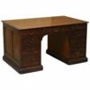 Double Sided Twin Pedestal Partner Desk 2 Double Sided Twin Pedestal Partner Desk -PAMONO Sales double sided twin pedestal partner desk 1