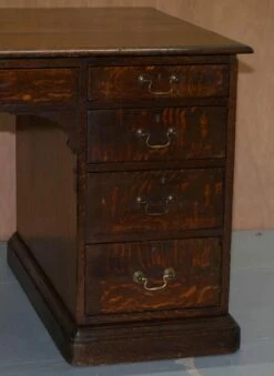 Double Sided Twin Pedestal Partner Desk -PAMONO Sales double sided twin pedestal partner desk 10