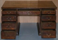 Double Sided Twin Pedestal Partner Desk -PAMONO Sales double sided twin pedestal partner desk 19