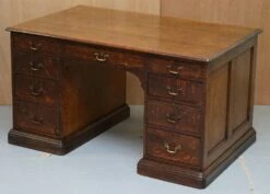 Double Sided Twin Pedestal Partner Desk -PAMONO Sales double sided twin pedestal partner desk 4