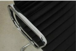 Ea-108 Chair In Black Leather & Chrome By Charles Eames For Vitra, 2008 -PAMONO Sales ea 108 chair in black leather chrome by charles eames for vitra 2008 5