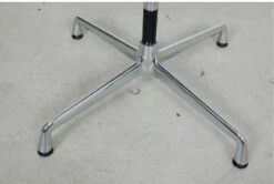 Ea-108 Chair In Black Leather & Chrome By Charles Eames For Vitra, 2008 -PAMONO Sales ea 108 chair in black leather chrome by charles eames for vitra 2008 8