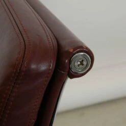 Ea-208 Softpad Office Chair In Brown Leather By Charles Eames For Vitra -PAMONO Sales ea 208 softpad office chair in brown leather by charles eames for vitra 11