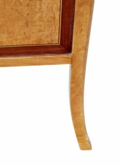 Early 20th Century Satinwood Sheraton Revival Desk, 1890s -PAMONO Sales early 20th century satinwood sheraton revival desk 1890s 2