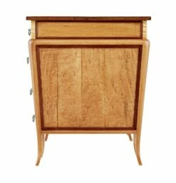 Early 20th Century Satinwood Sheraton Revival Desk, 1890s -PAMONO Sales early 20th century satinwood sheraton revival desk 1890s 7