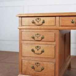 English Desk In Pale Oak -PAMONO Sales english desk in pale oak 4