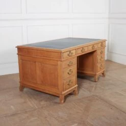 English Desk In Pale Oak -PAMONO Sales english desk in pale oak 6