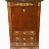 French Empire Mahogany Desk With Drawers, 1880s -PAMONO Sales french empire mahogany desk with drawers 1880s 1