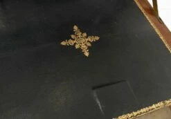 French Empire Mahogany Desk With Drawers, 1880s -PAMONO Sales french empire mahogany desk with drawers 1880s 14