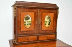 French Ormolu Mounted Escritoire Writing Desk, 1930s 21 French Ormolu Mounted Escritoire Writing Desk, 1930s -PAMONO Sales french ormolu mounted escritoire writing desk 1930s 8