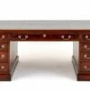 Georgian Mahogany Partners Desk, 1860s -PAMONO Sales georgian mahogany partners desk 1860s 1