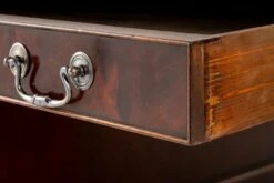 Georgian Mahogany Partners Desk, 1860s -PAMONO Sales georgian mahogany partners desk 1860s 3