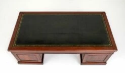 Georgian Mahogany Partners Desk, 1860s -PAMONO Sales georgian mahogany partners desk 1860s 5