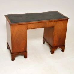 Georgian Style Pedestal Desk, 1950s -PAMONO Sales georgian style pedestal desk 1950s 6