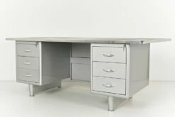 German Boss Desk From Mauser, 1955 29 German Boss Desk From Mauser, 1955 -PAMONO Sales german boss desk from mauser 1955 14