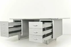 German Boss Desk From Mauser, 1955 22 German Boss Desk From Mauser, 1955 -PAMONO Sales german boss desk from mauser 1955 7